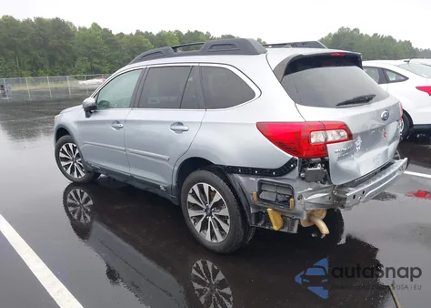 2015 Subaru Outback 2.5I Limited z USA, uszkodzony, nr VIN 4S4BSANC1F3299738